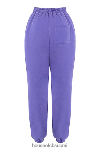 House of CB sky purppura fleece selkä lenkkihousut Z000Z947 vaatetus