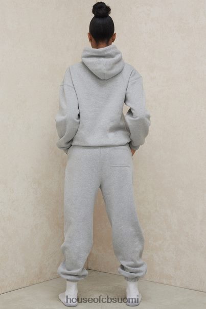 House of CB taivaanharmaat fleece-selkäiset lenkkihousut Z000Z1008 vaatetus
