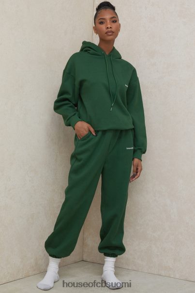 House of CB taivaanvihreät fleece-selkäiset lenkkeilyhousut Z000Z1009 vaatetus