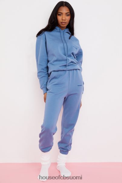 House of CB taivas taivaansininen fleece selkä lenkkihousut Z000Z977 vaatetus