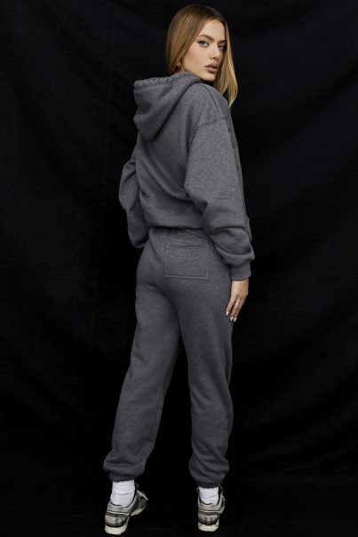 House of CB taivas tummanharmaa fleece selkä lenkkihousut Z000Z945 vaatetus