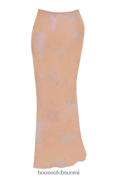 House of CB dyana shimmer cafe au lait bias cut maxi hame Z000Z890 vaatetus