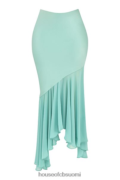 House of CB lila jade röyhelöinen maxihame Z000Z915 vaatetus