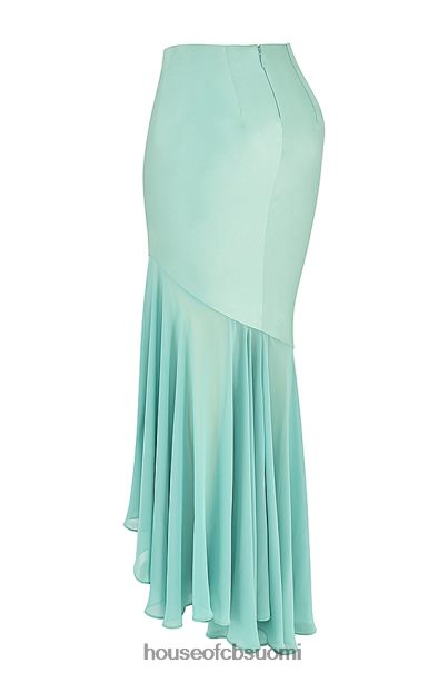 House of CB lila jade röyhelöinen maxihame Z000Z915 vaatetus