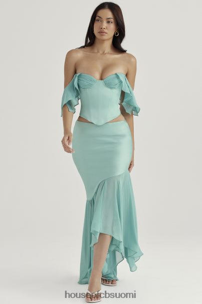 House of CB lila jade röyhelöinen maxihame Z000Z915 vaatetus