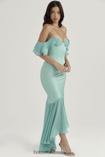 House of CB lila jade röyhelöinen maxihame Z000Z915 vaatetus