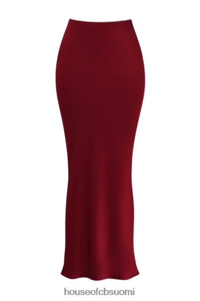 House of CB sydel ruby ​​satin bias leikkaus maxi hame Z000Z832 vaatetus