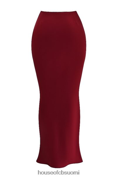House of CB sydel ruby ​​satin bias leikkaus maxi hame Z000Z832 vaatetus