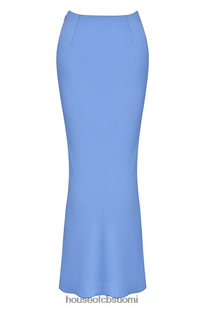 House of CB clara blue satin bias cut midi hame Z000Z902 vaatetus