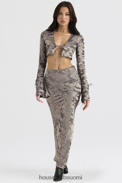 House of CB clara pewter bias leikattu midi hame Z000Z895 vaatetus