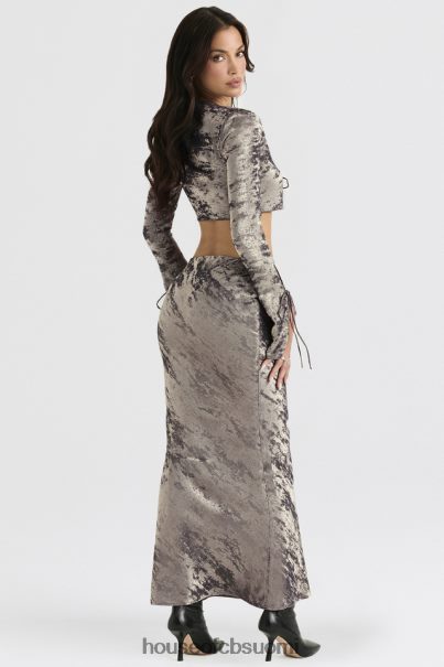 House of CB clara pewter bias leikattu midi hame Z000Z895 vaatetus