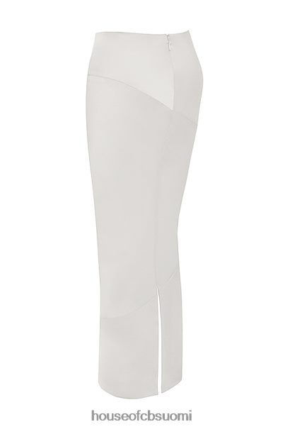 House of CB colette ivory satiini bias leikkaus midi hame Z000Z911 vaatetus
