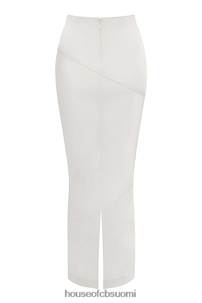 House of CB colette ivory satiini bias leikkaus midi hame Z000Z911 vaatetus
