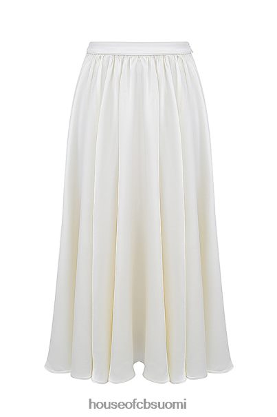 House of CB suzette ivory rypytetty midihame Z000Z839 vaatetus