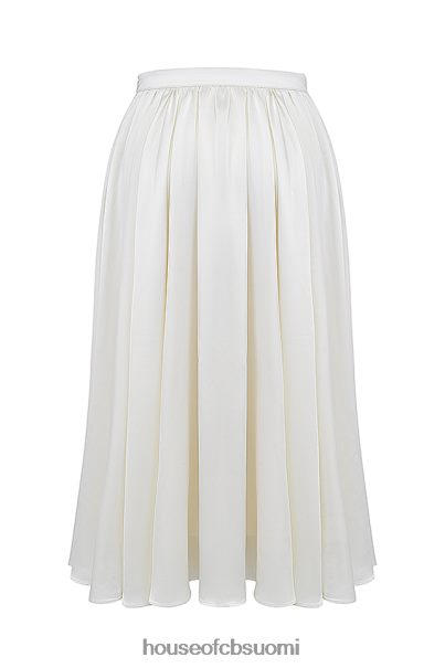 House of CB suzette ivory rypytetty midihame Z000Z839 vaatetus