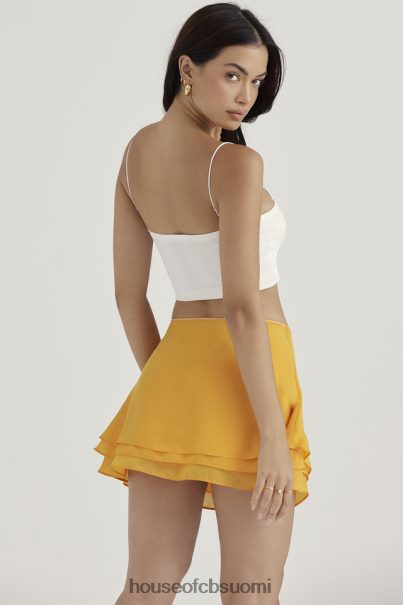 House of CB clarice tangerine kelluva kerroksinen minihame Z000Z918 vaatetus