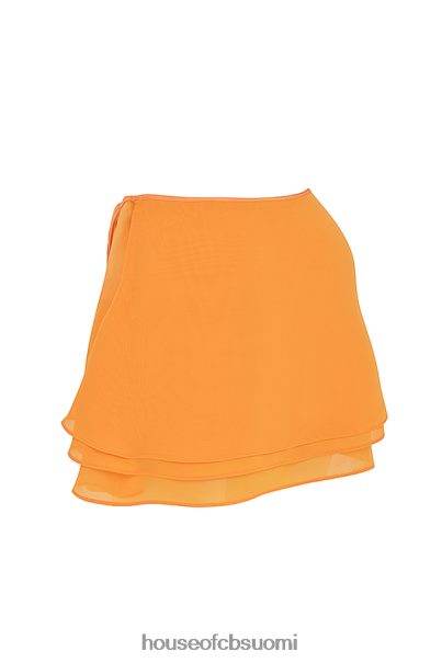 House of CB clarice tangerine kelluva kerroksinen minihame Z000Z918 vaatetus