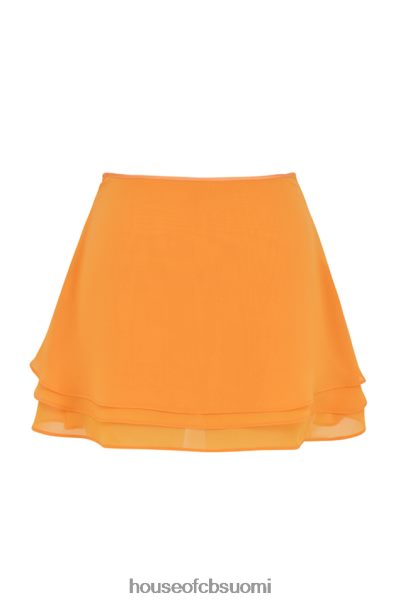 House of CB clarice tangerine kelluva kerroksinen minihame Z000Z918 vaatetus