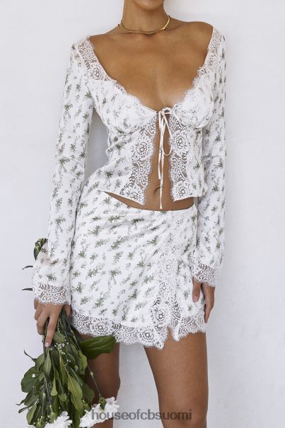 House of CB noemie garden print pitsireuna minihame Z000Z922 vaatetus