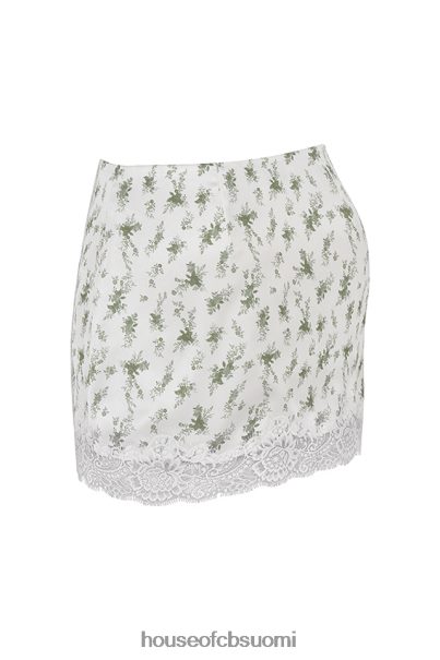 House of CB noemie garden print pitsireuna minihame Z000Z922 vaatetus