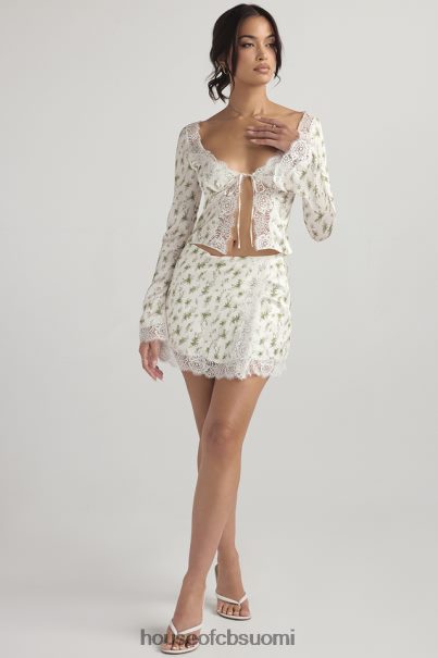 House of CB noemie garden print pitsireuna minihame Z000Z922 vaatetus
