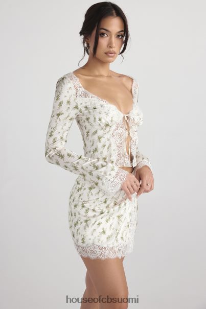 House of CB noemie garden print pitsireuna minihame Z000Z922 vaatetus