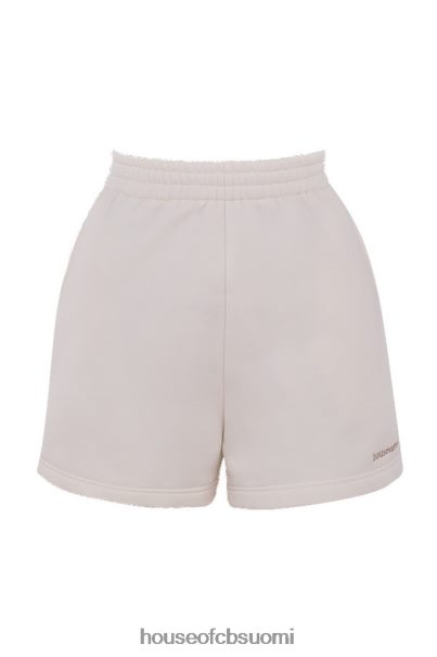 House of CB auden luonnonvalkoiset jersey-shortsit Z000Z996 vaatetus