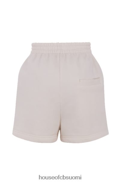 House of CB auden luonnonvalkoiset jersey-shortsit Z000Z996 vaatetus