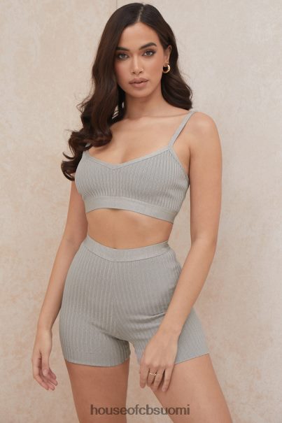 House of CB eden grey marl side shortsit Z000Z982 vaatetus