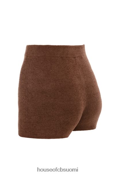 House of CB elijah suklaa pörröiset korkeavyötäröiset shortsit Z000Z987 vaatetus
