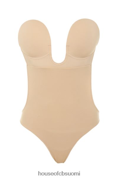 House of CB beige upotettu itseliimautuva selkänojaton body Z000Z822 vaatetus