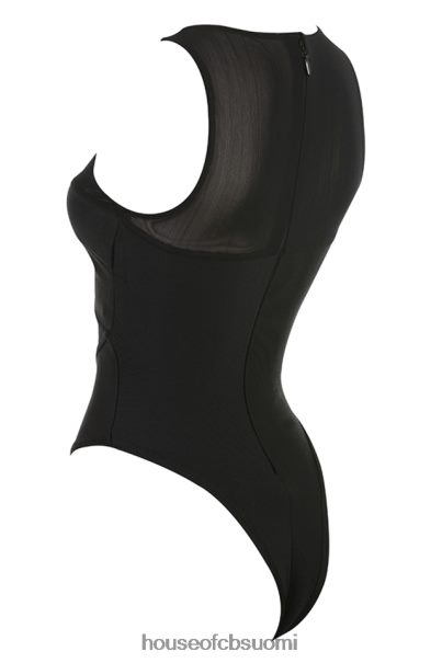 House of CB chiara musta hihaton bandage-body Z000Z718 vaatetus
