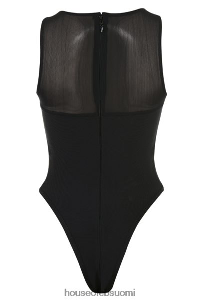 House of CB chiara musta hihaton bandage-body Z000Z718 vaatetus