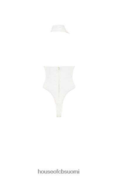 House of CB farrah ivory satiinikierrettävä body Z000Z710 vaatetus
