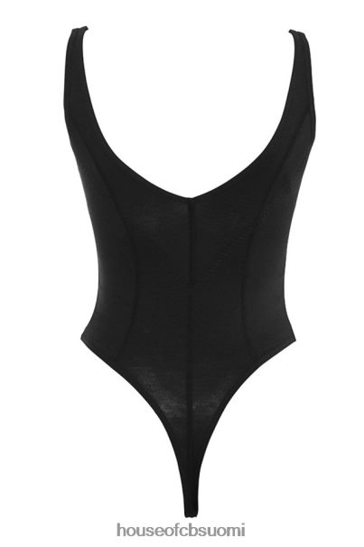 House of CB imani black marl soft jersey body Z000Z811 vaatetus
