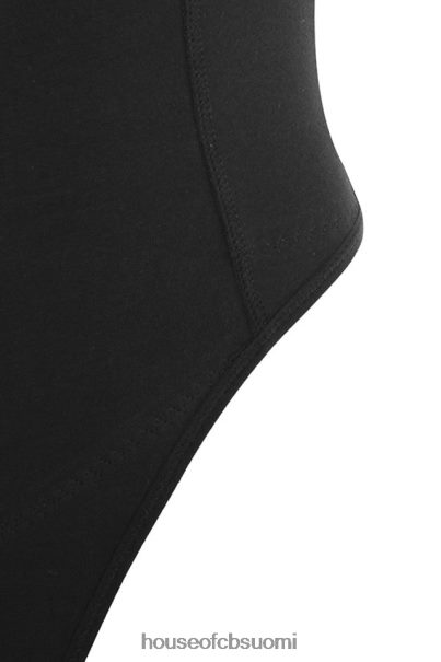 House of CB imani black marl soft jersey body Z000Z811 vaatetus