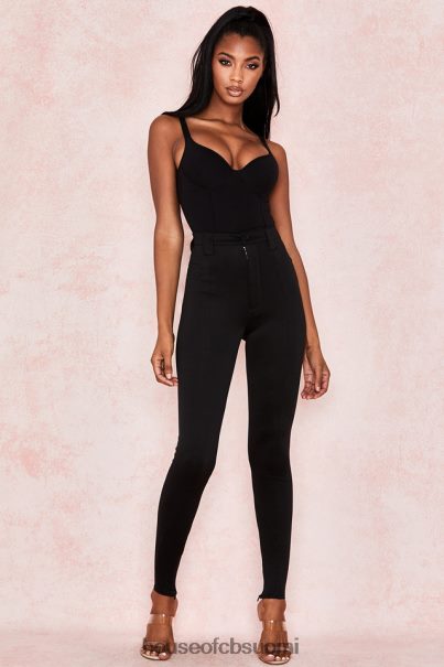 House of CB imani black marl soft jersey body Z000Z811 vaatetus
