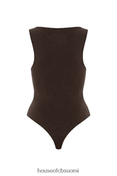 House of CB karisa ruskea v-aukkoinen body Z000Z770 vaatetus