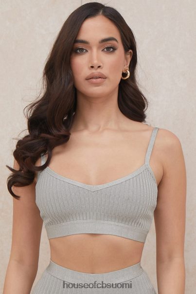 House of CB evie harmaa marl side bralette Z000Z1057 vaatetus