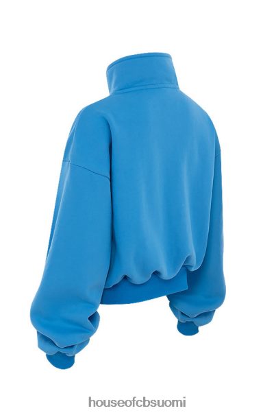 House of CB mitch blue lyhennetty vetoketjullinen pusero Z000Z790 vaatetus