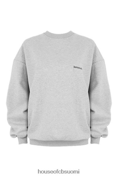 House of CB tommy grey ylisuuri pyöreäkaula-paita Z000Z803 vaatetus