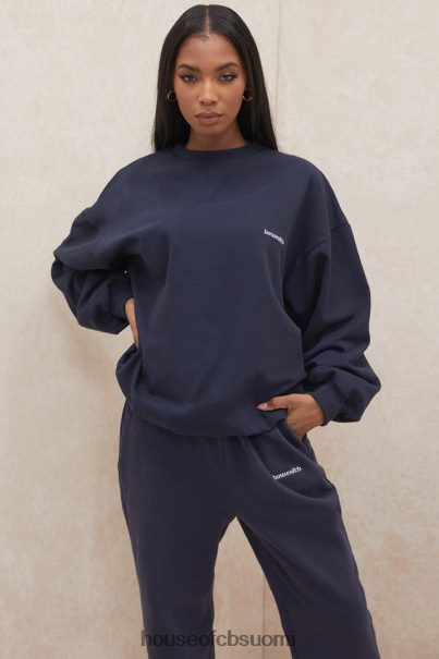 House of CB tommy navy oversize crewneck college Z000Z800 vaatetus