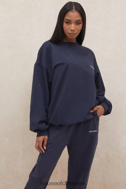House of CB tommy navy oversize crewneck college Z000Z800 vaatetus