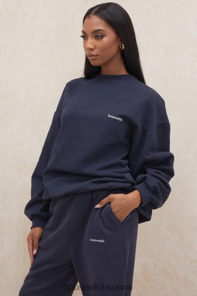 House of CB tommy navy oversize crewneck college Z000Z800 vaatetus