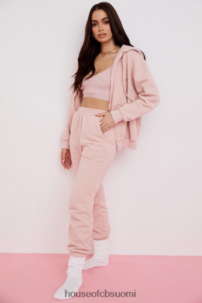 House of CB storm blush poskipuna vetoketju hupparin läpi Z000Z766 vaatetus