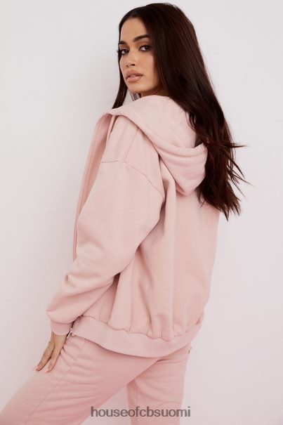 House of CB storm blush poskipuna vetoketju hupparin läpi Z000Z766 vaatetus