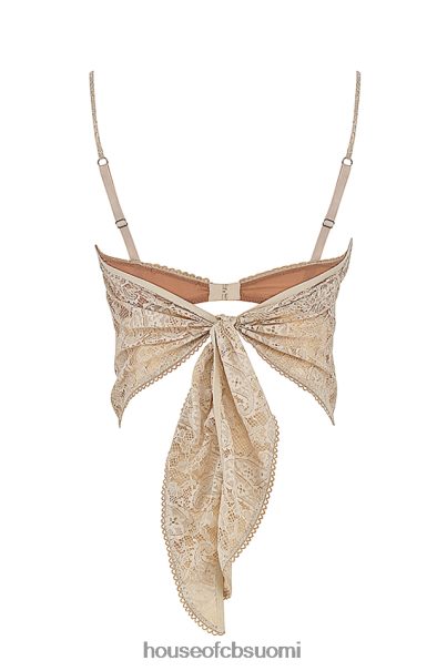 House of CB fernanda cream paisley pitsinen toppi Z000Z702 vaatetus