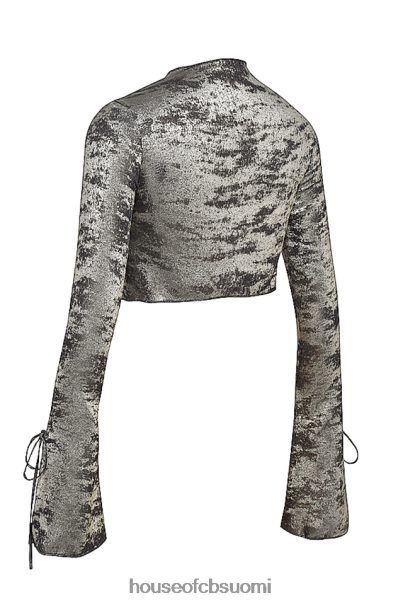House of CB giulia pewter shimmer samettisatiini toppi Z000Z705 vaatetus