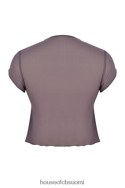 House of CB maia tumman mauve solmittava toppi Z000Z708 vaatetus