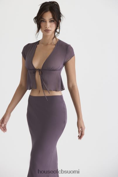 House of CB maia tumman mauve solmittava toppi Z000Z708 vaatetus